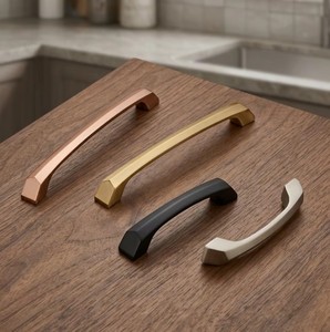 Manijas de Gabinete Largas de Latón Modernas HI-SAFE LOCKS WARE HS-602, Tiradores para Cajones de Cocina, Diseño Personalizado, Venta al Por Mayor - Product Image 2