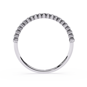 แหวนเพชรทรงมาร์คีส์แพลตตินั่มสำหรับผู้หญิง ได้รับการรับรองจาก GIA สี D ธรรมชาติ สไตล์คลาสสิกสำหรับการหมั้น - Product Image 4