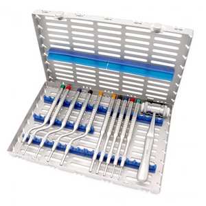 Kit d'osteotomes convexes, instruments chirurgicaux dentaires pour la chirurgie buccale, les implants et les interventions osseuses, usage hospitalier et clinique. - Product Image 5