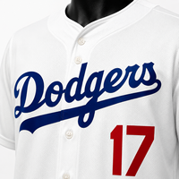 Maillot de baseball personnalisé avec logo, vente en gros, uniforme d'équipe sublimé, vêtements de sport