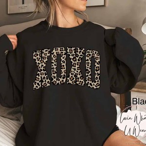 Sudadera XOXO OEM con Cuello Redondo y Cuello Alto, de Felpa de Algodón, para Mujer, Hombre, Unisex, Universitaria, con Bordado de Letras en Chenilla - Product Image 2