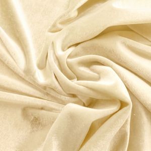 <b>For</b> Velvet Woven 100% Polyester Fabric-Wrinkle Resistant Quick-Dry Breathable Solid Color Medium Weight <b>for</b> Wedding & Apparel - Product Image 5