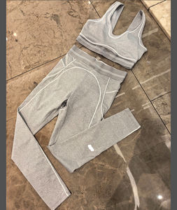 Venta directa de fábrica, ropa de yoga de alta calidad para mujer, ropa deportiva push-up para gimnasio, ropa de yoga de alta elasticidad. - Product Image 6