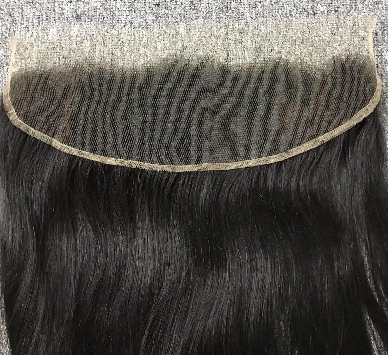 2024 Nieuwe Hd Lace Transparante Echte Human Hair Extensions Met Frontal Closure Fabrikant Nieuw Product