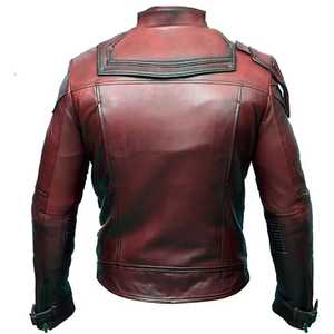 Veste en cuir pour homme de qualité supérieure 100% cuir véritable, plusieurs teintes, prix de gros, fabrication directe du Pakistan, vente en ligne. - Product Image 2