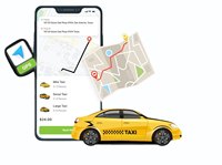 Meilleurs services de développement d'applications de réservation de taxis pour Android et Linux - Solutions de mobilité à la demande évoluables basées sur Internet (Stock)