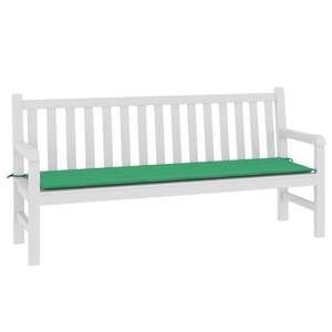 Cojín Grande para Banco de Jardín de Tela Oxford Verde (100% Poliéster), Cojines y Almohadas para Exteriores - Product Image 3