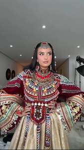 Wholesale Prices Latest Designs Afghani <b>Dress</b> Women Afghan Kuchi Embroidered maxi <b>Dress</b> High Neck Long Sleeves Casual <b>Dresses</b> - Product Image 2