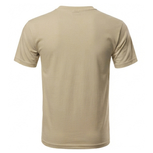 T-shirt unisexe à manches courtes en gros, OEM ODM, 100 % coton, col rond décontracté, tee-shirt vierge, impression numérique personnalisée sous marque privée - Product Image 3