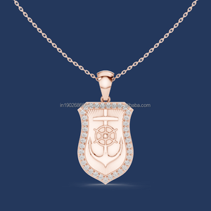 Ocean jewels 10K Gold Tiny Dolphin Pendant Collar para mujer - Product Image 1