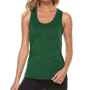 Camiseta sin Mangas de Alta Calidad para Mujer, la Más Vendida para el Verano, Estilo Informal para Fitness, con Logotipo Frontal, Diseño Transpirable, Nueva Llegada - Product Image 1