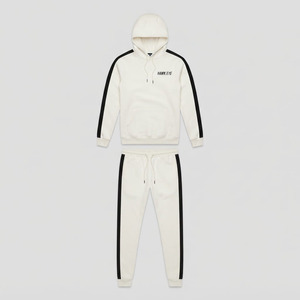 Ensemble de survêtement respirant pour homme Hawk Eye Sports, sweat à capuche en molleton fin 300g, coupe ajustée, avec fermeture boutonnée sur toute la longueur - Product Image 6