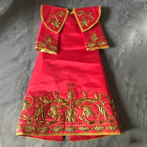 Ensemble de vêtements liturgiques orthodoxes personnalisés, robe liturgique de luxe brodée d'or pour cérémonie religieuse - Product Image 4