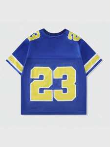 Camiseta Deportiva Unisex Estilo Vintage Azul y Amarillo, Número 23, Marca Privada, Hecho en EE. UU. - Product Image 3