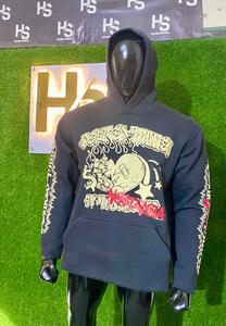 Sweat à capuche unisexe le plus vendu, 100 % coton molletonné, coupe ample, avec poche, personnalisable, idéal pour l'hiver, pour homme - Product Image 5