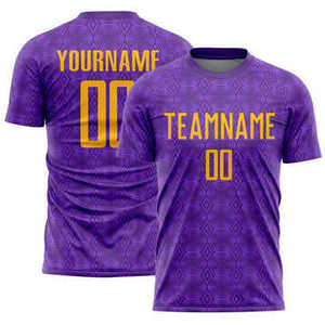 Camiseta de Fútbol Sublimada Personalizada, 100% Poliéster, Transpirable, Ligera, de Secado Rápido, Cuello en V, Manga Corta, Unisex, Servicio OEM - Product Image 2