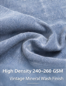 Camisetas de Hombre OEM de Algodón 100% de 220g, Tejido Transpirable de Secado Rápido, Estilo Urbano, Totalmente Personalizables con Bordado en Seda - Product Image 2