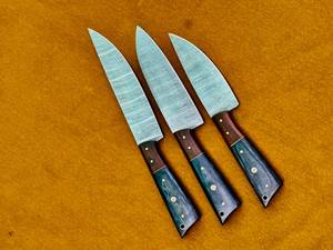 THEWIZ CRAFTS Carbon Steel Kitchen Chef Strong Durable Handmade Eco-Friendly Dishwasher <b>Safe</b> Ergonomic Handle Hand Forged - Product Image 3