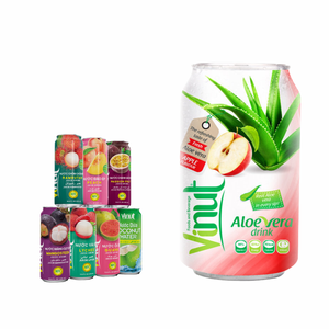 Jus d'aloe vera 330ml VINUT Vietnam Fabricant Boisson sans sucre Marque privée OEM/ODM Échantillon gratuit Prix de gros - Product Image 1