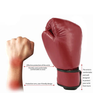 Guantes de Entrenamiento de MMA de Cuero Premium Personalizados de Alta Calidad 2026, Guantes de Boxeo de Buena Calidad para Artes Marciales - Product Image 6