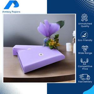 Wholesale Supply Top Quality Made in India Smooth Finish 18-80 GSM Recyclable Colored <b>Tissue</b> <b>Paper</b> at Affordable Price - Product Image 3