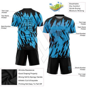 Uniforme Profesional de Fútbol, Conjunto de Camiseta de Fútbol Sublimada, Logotipo Personalizado, Ropa para Entrenamiento y Partido, Fabricante OEM - Product Image 3