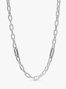 Collar de Cadena de Eslabones de Diseño en Acero Inoxidable de Lujo – Joyería de Moda con Conector Ovalado Duradero para Unisex, Acero Inoxidable de Alta Calidad - Product Image 2