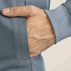 Ensemble de survêtement en molleton de coton premium pour homme, respirant, décontracté, pour l'hiver, avec logo personnalisé - Product Image 5