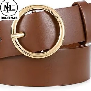 Ceinture en cuir de qualité pour homme avec boucle argentée, écologique et réversible, sangle robuste et réglable pour un usage quotidien - Product Image 2