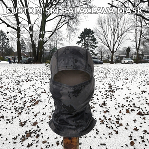 Pasamontañas de Esquí a Rayas Y2K Personalizado al por Mayor con Tela Transpirable e Impermeable Unisex, Personalizado Según sus Especificaciones - Product Image 3