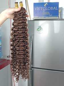 Cabello camboyano más vendido, ondulado profundo suelto, ondulado Natural, rizado profundo, variedad de colores y tamaños, grandes cantidades producidas - Product Image 3