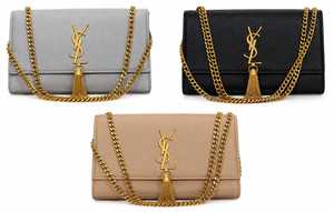 Elegante Bolso de Hombro de Cadena para Mujer con Cierre de Borla Dorada y Solapa, Ideal para Fiestas y Uso Casual - Product Image 4