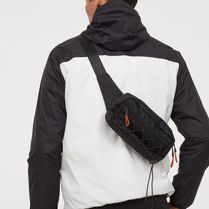 Veste coupe-vent pour homme, dernière collection, prix compétitif, design économique, longue, avec logo imprimé, vente en gros OEM - Product Image 2