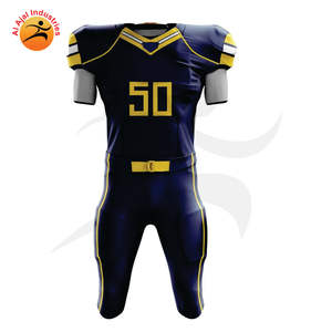 Conjuntos de Uniformes de Fútbol Americano de Buena Calidad para Jóvenes, Personalizados con Sublimación Completa, Proveedor B2B de Ropa Deportiva - Product Image 5