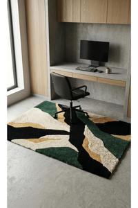 Export Quality Hand Tufted Wool Rug Premium Finish Geometric Pattern Thick Pile for Luxury Interiors Villas Wholesale Price - Product Image 2