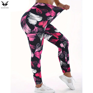 Anti-Sweat Compression Gym <b>Tights</b> For Women Wholesale Seamless Compression Leggings For Female Athletes - Product Image 4