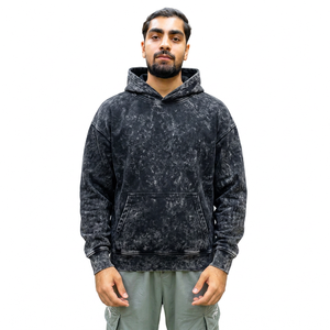 Sweat-shirt à capuche pour homme, surdimensionné, imprimé tie-dye 3D, de haute qualité, 100% coton, tissu molletonné français, streetwear décontracté - Product Image 1