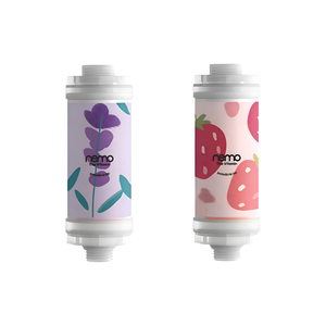 ไส้กรองฝักบัวพลาสติก 2 ขั้นตอน วิตามินซี สีม่วงลาเวนเดอร์ จากเกาหลี สำหรับใช้ในครัวเรือน ป้องกันคลอรีน ดูแลผิว - Product Image 4