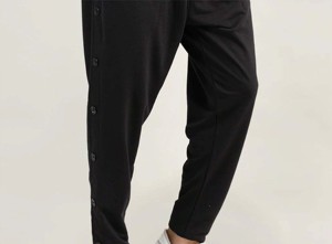 <b>Wholesale</b> Custom Men's Casual Canvas Fleece <b>Flared</b> <b>Sweatpants</b> Breathable Drawstring Closure Lightweight Eco-Friendly - Product Image 5