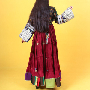 Vestido Afgano Kuchi de Terciopelo, Superventas, Disponible en Colores y Diseños Personalizados a Precio Negociable, Precio al por Mayor - Product Image 5