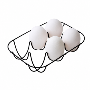 Soporte en espiral de acero inoxidable para huevos, dispensador vertical de huevos para almacenamiento y frescura en la encimera de la cocina - Product Image 4