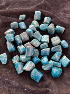 Agate Rais de Haute Qualité, Pierre Naturelle Bleue, Billes Roulées, Pierres de Gujarat pour la Décoration de Table à Domicile et la Thérapie par la Guérison - Product Image 3