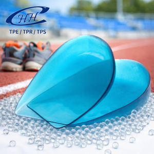 Material flexible, cómodo y suave, 100% elastómero termoplástico SEBS, materia prima de grado de moldeo por inyección antivibración para plantillas. - Product Image 2