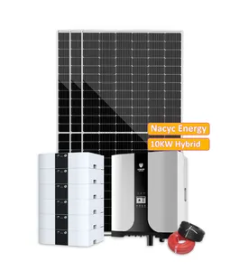 Fácil instalação 5kw 6kw 8kw 10kw 15kw personalizar o sistema de energia solar na alemanha, eslováquia, irlanda, frança, monaco, áustria