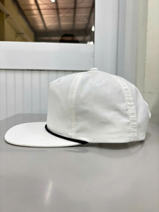 Casquette Snapback 5 Panneaux en Coton et Nylon Non Structurée avec Cordon, Logo Personnalisable, Fabriquée au Vietnam, pour Adultes, Idéale pour la Pêche et les Tenues Décontractées - Product Image 4