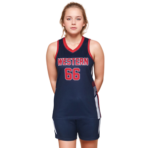 Uniforme de Baloncesto Personalizado para Mujer, Jersey y Pantalones Cortos Sublimados con Logotipo del Equipo y Número, Traje de Baloncesto Femenino, Ropa Profesional - Product Image 1