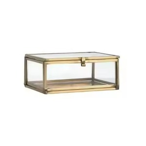 Durable Jewelry Storage <b>Box</b> Metal Organizer for Rings <b>Earrings</b> Necklace Accessories Travel Use - Product Image 5