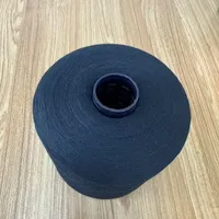Fil à coudre noir 100 % polyester résistant aux hautes températures, teint 40/2, pour point de croix et broderie, fabriqué en Chine