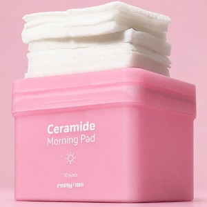 Discos desmaquillantes/tónicos Reply Me Ceramide Morning Pad 70 unidades, discos tónicos Aveya Collagen, discos tónicos Jiyu, tónico y sérum facial Simple. - Product Image 1
