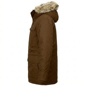 Wax Cotton Hooded Fashion <b>Jacket</b> Casual Outdoor Windproof Warm Durable <b>Lightweight</b> Comfortable <b>Mens</b> Womens Outerwear Front Logo - Product Image 5